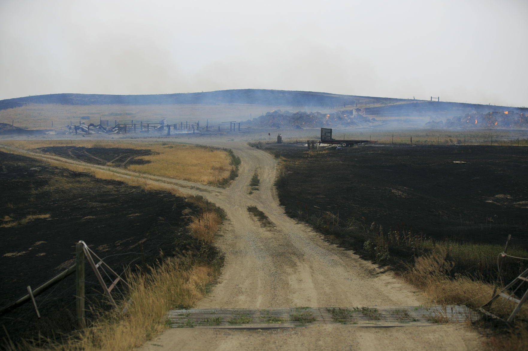 Poverty Flats fire
